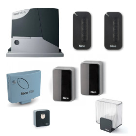 Nice ROBUS400-KIT 400 BD 24Vdc kit for a sliding gate up to 400Kg