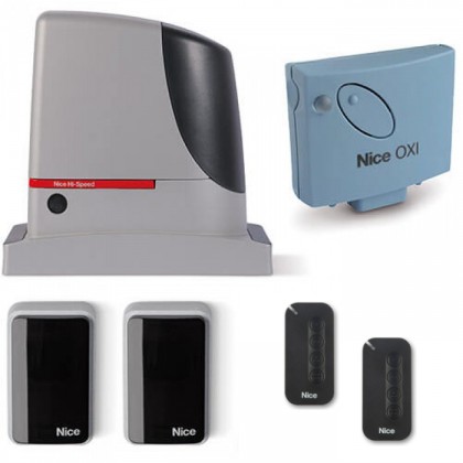 Nice RUN400KIT HS 24Vdc high speed sliding kit for gate up to 400Kg
